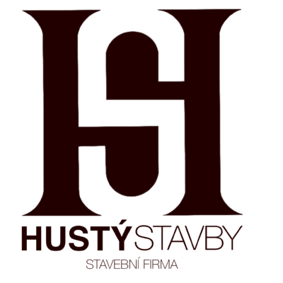 Hustý stavby Logo